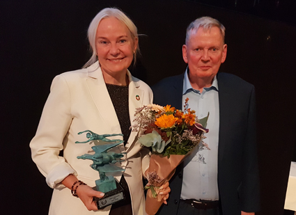 På bild: Petra Sörling och Tommy Theorin