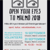 Open Your Eyes to Malmö 19 och 20 september