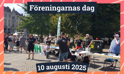 Föreningarnas dag den 10 augusti 2025