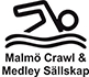 Logotyp Malmö Crawl & Medley Sällskap