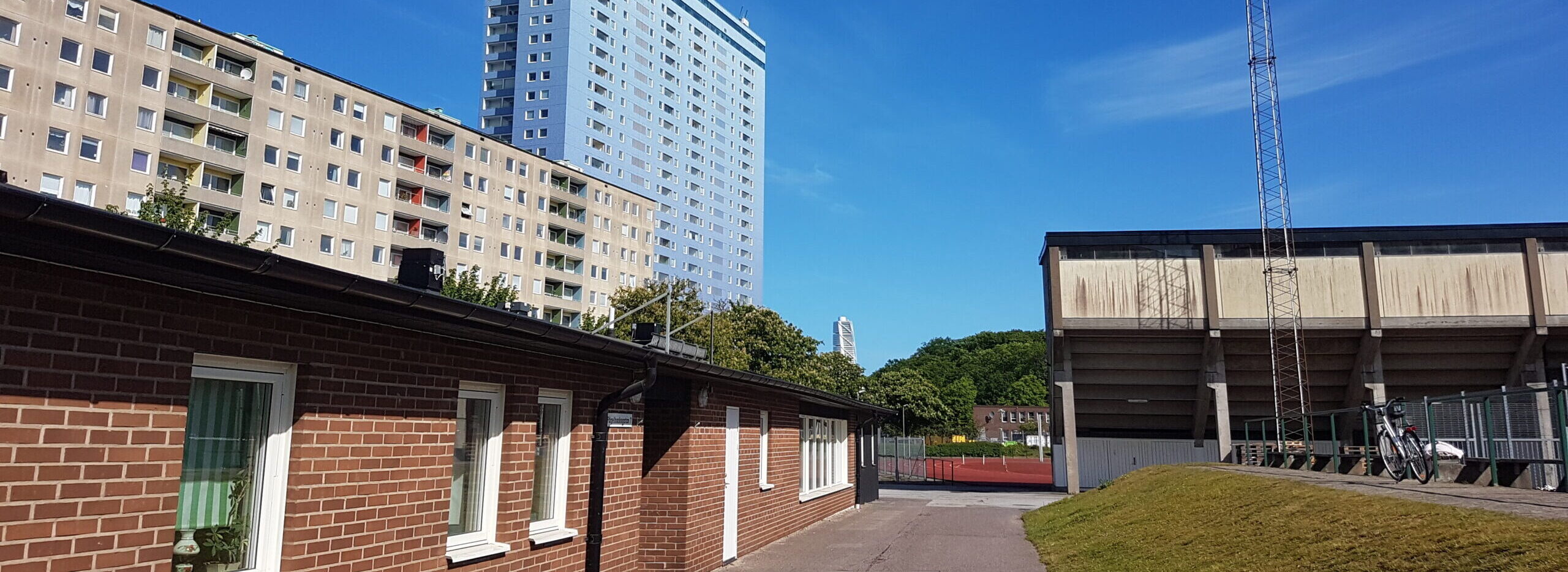 Bild som visar MISOs kansli på Fågelbacksgatan 7 i Malmö